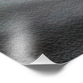 African Elephant in Misty Fog Serene Impasto Foto Afdruk (Hoek)