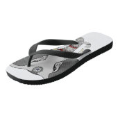 African-Elephant-Tribal Teenslippers (Schuin)