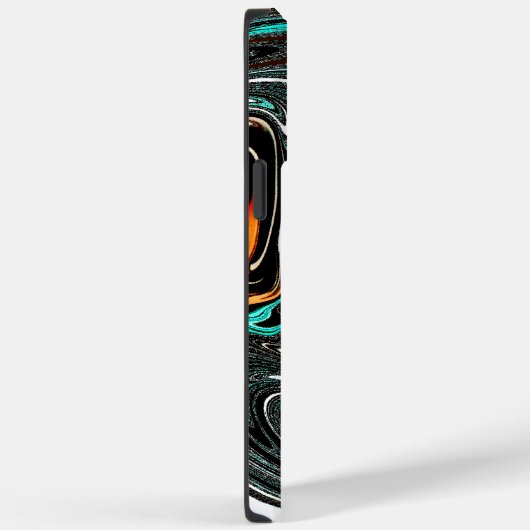 African Ethnic Doodle Zebra textured Art Print Case-Mate iPhone Case (Achterkant / Rechts)