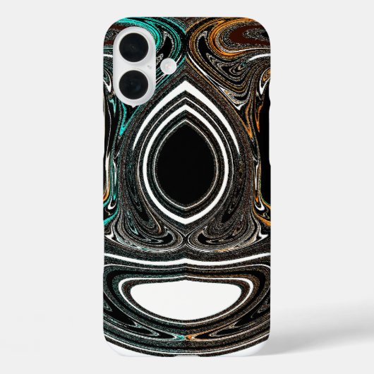 African Ethnic Doodle Zebra textured Art Print Case-Mate iPhone Case (Achterkant)