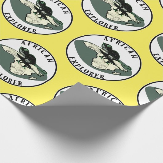 African Explorer Cadeaupapier (Hoek)