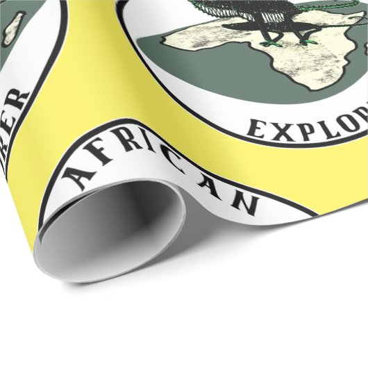 African Explorer Cadeaupapier (Rol Hoek)