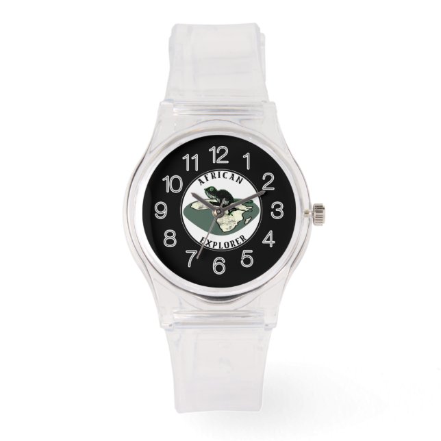 African Explorer Horloge (Voorkant)