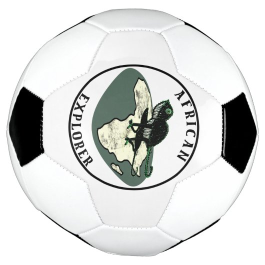 African Explorer Voetbal (Gedraaid)