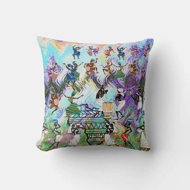 African Feast: Rhythms of Africa  Kussen (Voorkant)