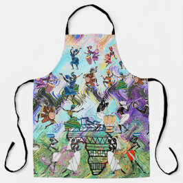 African Feast: Rhythms of Africa  Schort