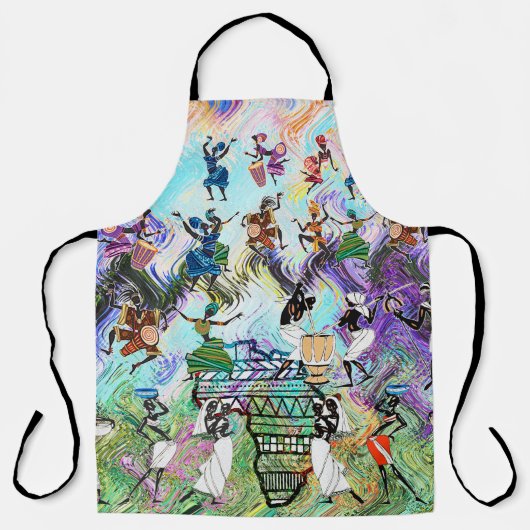 African Feast: Rhythms of Africa  Schort (Voorkant)