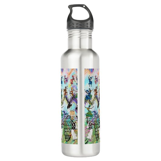 African Feast: Rhythms of Africa  Waterfles (Achterkant)