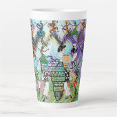 African Feast: Rhythms of Afrika Latte Mok (Voorkant)