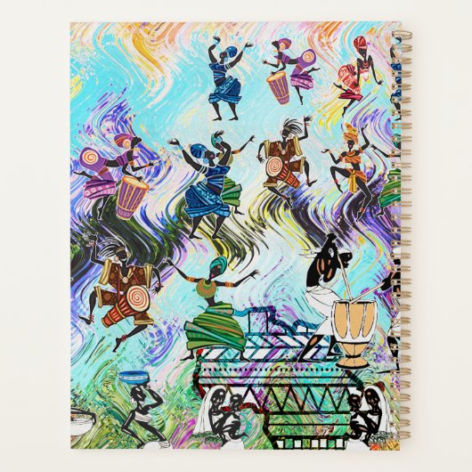 African Feast: Rhythms of Afrika Planner (Achterkant)