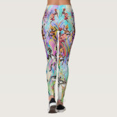 African Feast: Rhythms of Unity  Leggings (Achterkant)