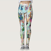 African Feast: Rhythms of Unity  Leggings (Voorkant)