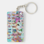 African Feast: Rhythms of Unity Sleutelhanger (achterkant)