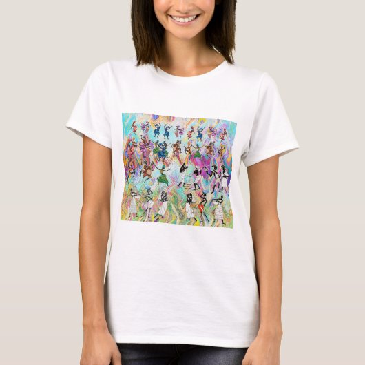 African Feast: Rhythms of Unity T-shirt (Voorkant)