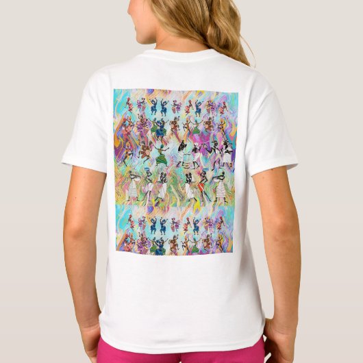 African Feast: Rhythms of Unity T-shirt (Achterkant)