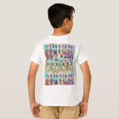 African Feast: Rhythms of Unity  T-shirt (Achterkant volledig)