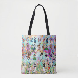 African Feast: Rhythms of Unity  Tote Bag
