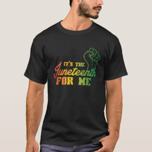 African Fist Het is de 19e voor mij 1865 Mannen WO T-shirt