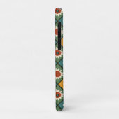 African Floral Tegel Art Case-Mate iPhone Case (Achterkant/links)