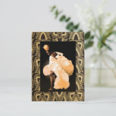 African Folk Dance Briefkaart (Staand voorkant)