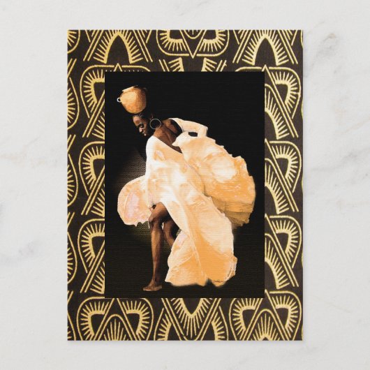 African Folk Dance Briefkaart (Voorkant)