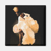 African Folk Dance Magneet (Voorkant)