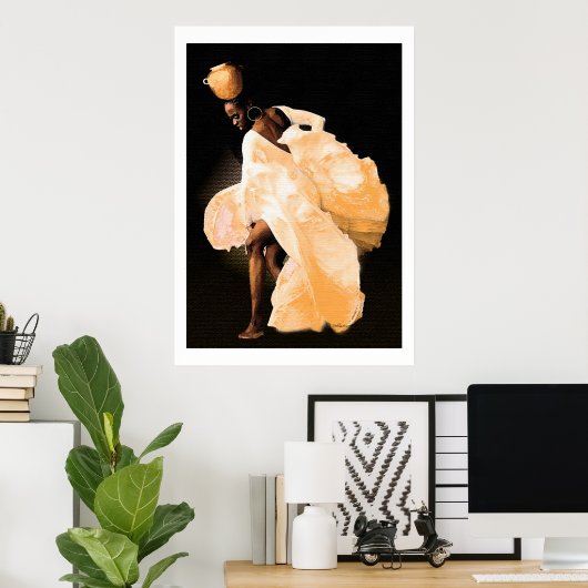 African Folk Dance Poster (Thuiskantoor)
