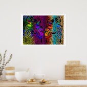 African Foot Dance Poster (Keuken)