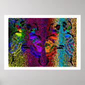 African Foot Dance Poster (Voorkant)