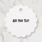 African Girl Portrait Tribal Tattoo Bedankjes Labels (Achterkant)