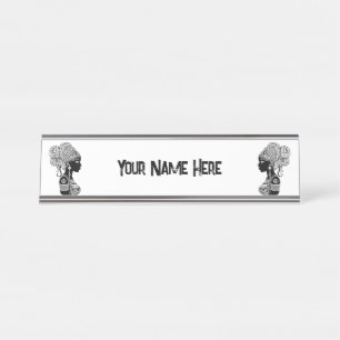 African Girl Portrait Tribal Tattoo Bureau Naambordje