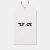 African Girl Portrait Tribal Tattoo Cadeaulabel (Achterkant)