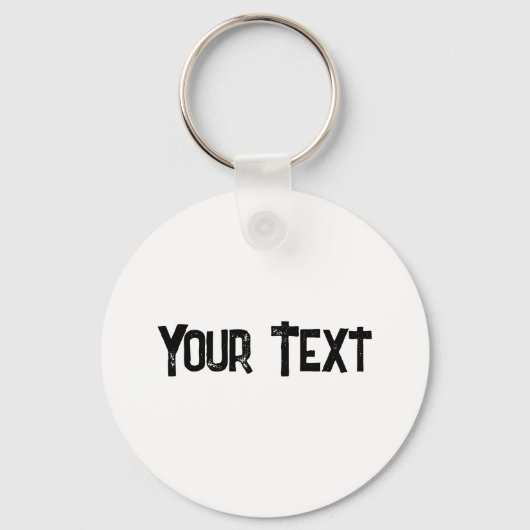 African Girl Portrait Tribal Tattoo Sleutelhanger (Achterkant)