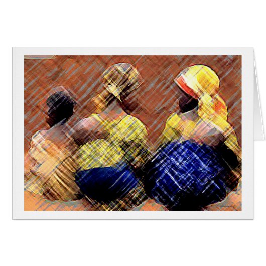 African Girls Baby setting (Voorkant Horizontaal)