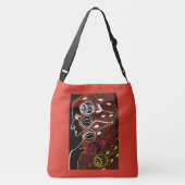 African Goddess of Destiny Crossbody Tas (Achterkant)