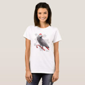 African Grey Christmas Shirt (Voorkant volledig)