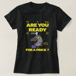 African Grey papegaai Ben je er klaar voor? T-shirt