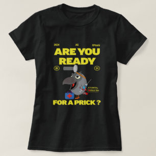 African Grey papegaai Ben je er klaar voor? T-shirt