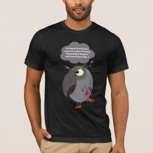 African Grey papegaai Kijk uit voor je vingers! T-shirt