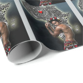 African Groove Thing Cadeaupapier (Rol Hoek)