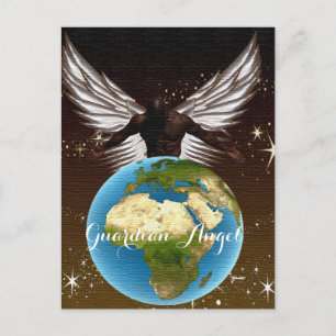 African Guardian Angel Briefkaart