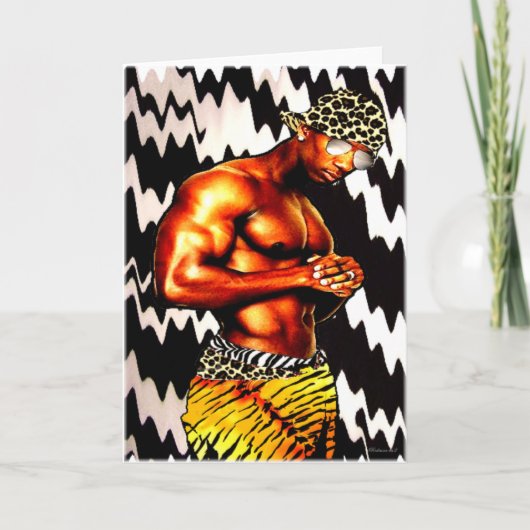 African Hip Hop Kaart (Voorkant)