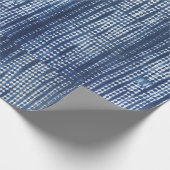 African Indigo Mudcloth Cadeaupapier (Hoek)