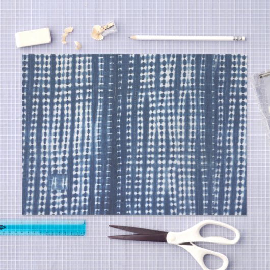 African Indigo Mudcloth Tissuepapier (Craft)