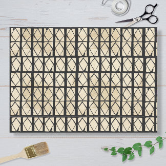 African Inspired Diamond Pattern Tissue Paper Tissuepapier