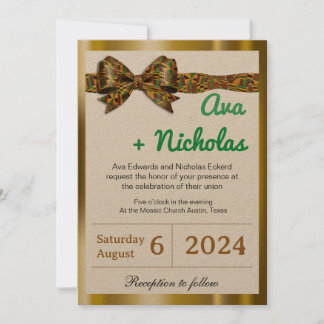 African Invitations Series Kaart