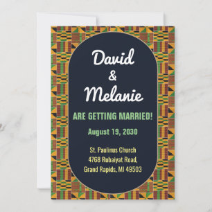African Invitations Series Kaart
