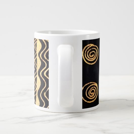 African Jumbo Coffee Mok - 20 oz Coffee Mok (Achterkant)