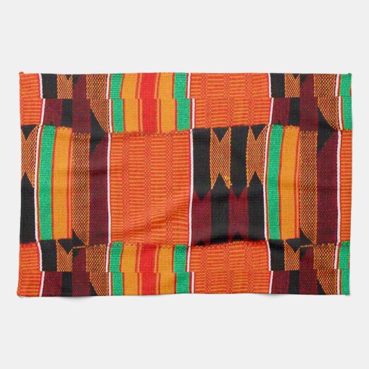 African Kante Cloth Theedoek (Horizontaal)