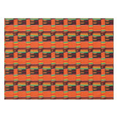 African Kente Cloth Tafelkleed (Voorkant (Horizontaal))